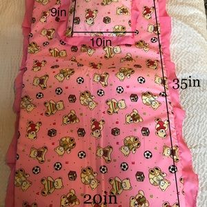 Baby small mattress and pillow